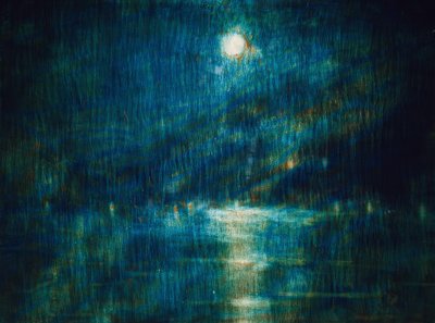 Blaue Mondnacht (Ascona) von Christian Rohlfs
